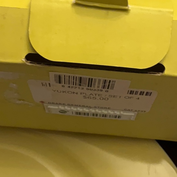 DRAKE GENERAL STORE YUKON DINNER PLATES SET OF 4 - Picture 6 of 8